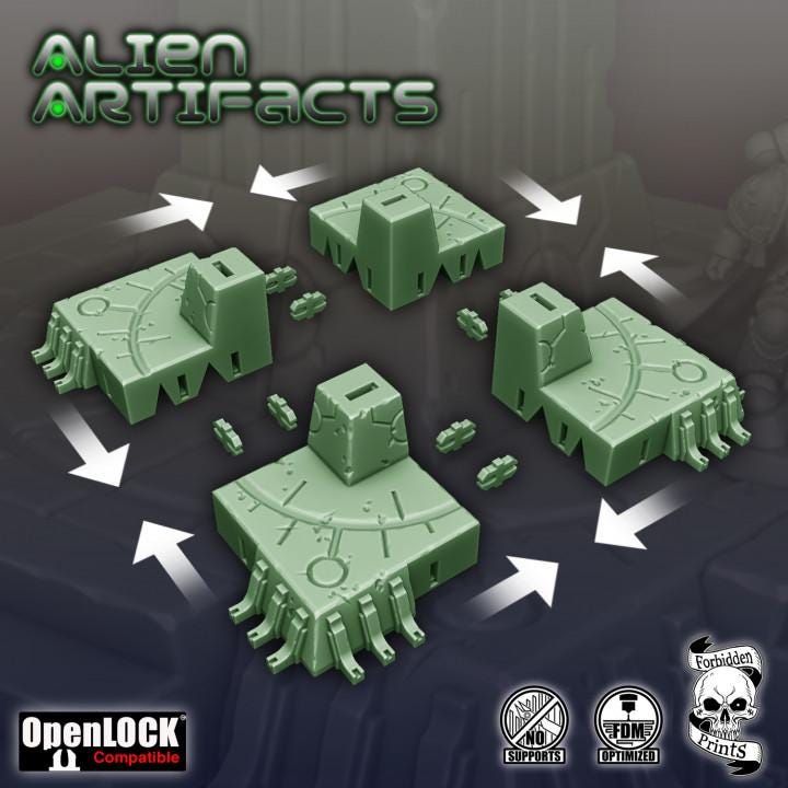 Sc-Fi Alien Monument for Wargaming
