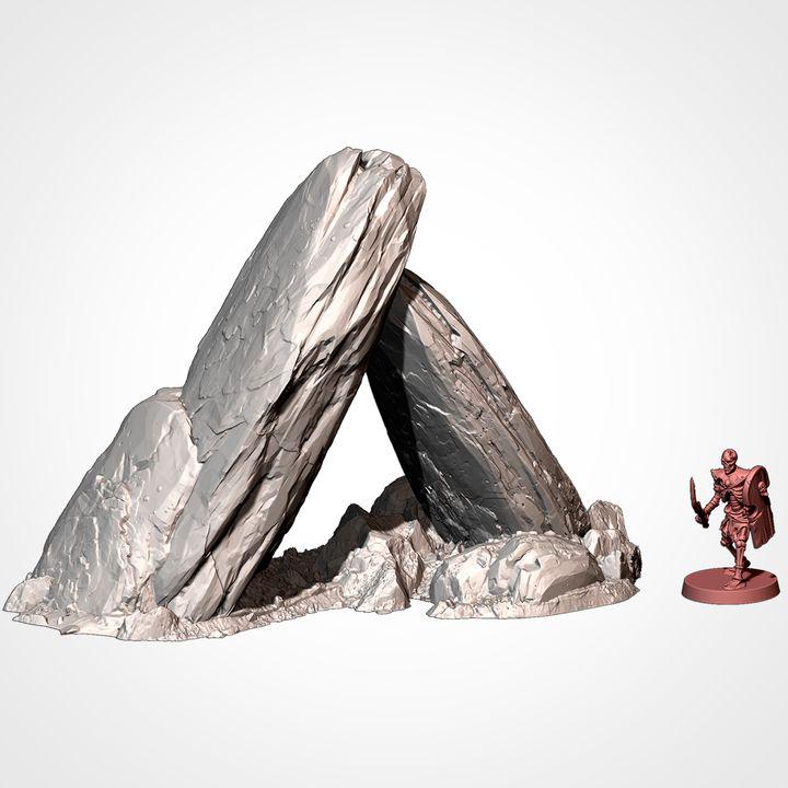 Scatter Rocks for Wargaming