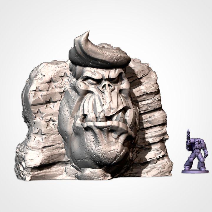 SC-FI Space Orc Monument