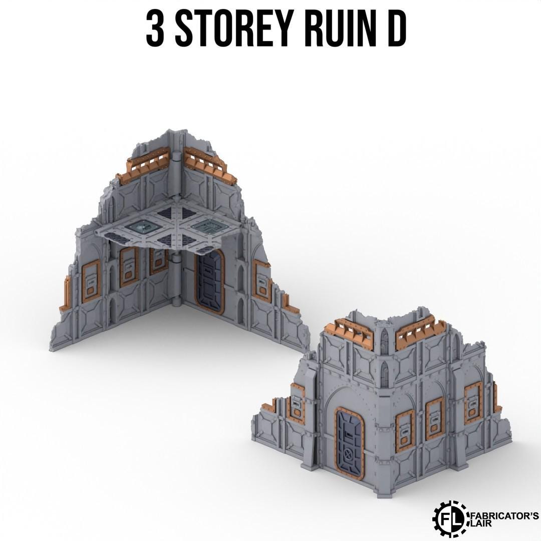 11th EDITION full table  Foldable Armored Core  Terrain set  *PHYSICAL PRINTS*