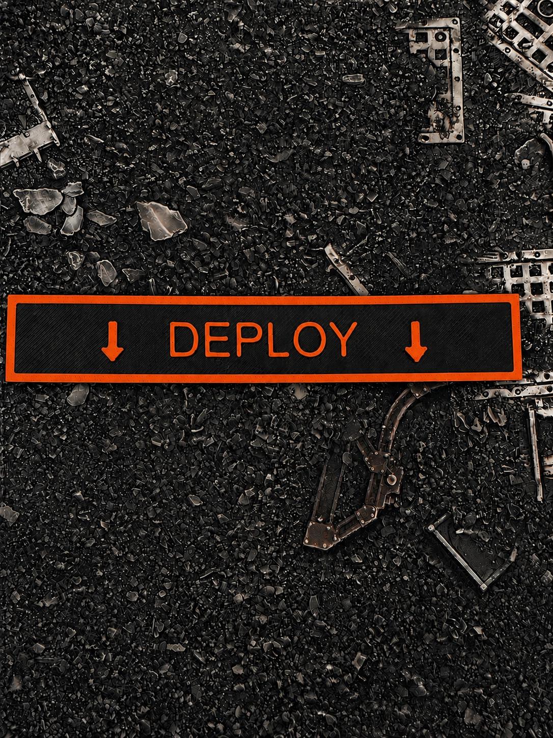 11th Edition Deployment Zone Markers for Tabletop Wargaming | DEPLOY Direction Markers | 3D Printed Gaming Accessory | Multiple Colors