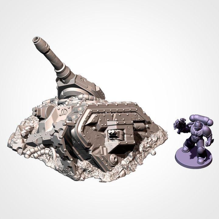 SC-FI Crashed Tanks for Wargaming