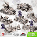 SC-FI Space Orc Crashed Vehicles