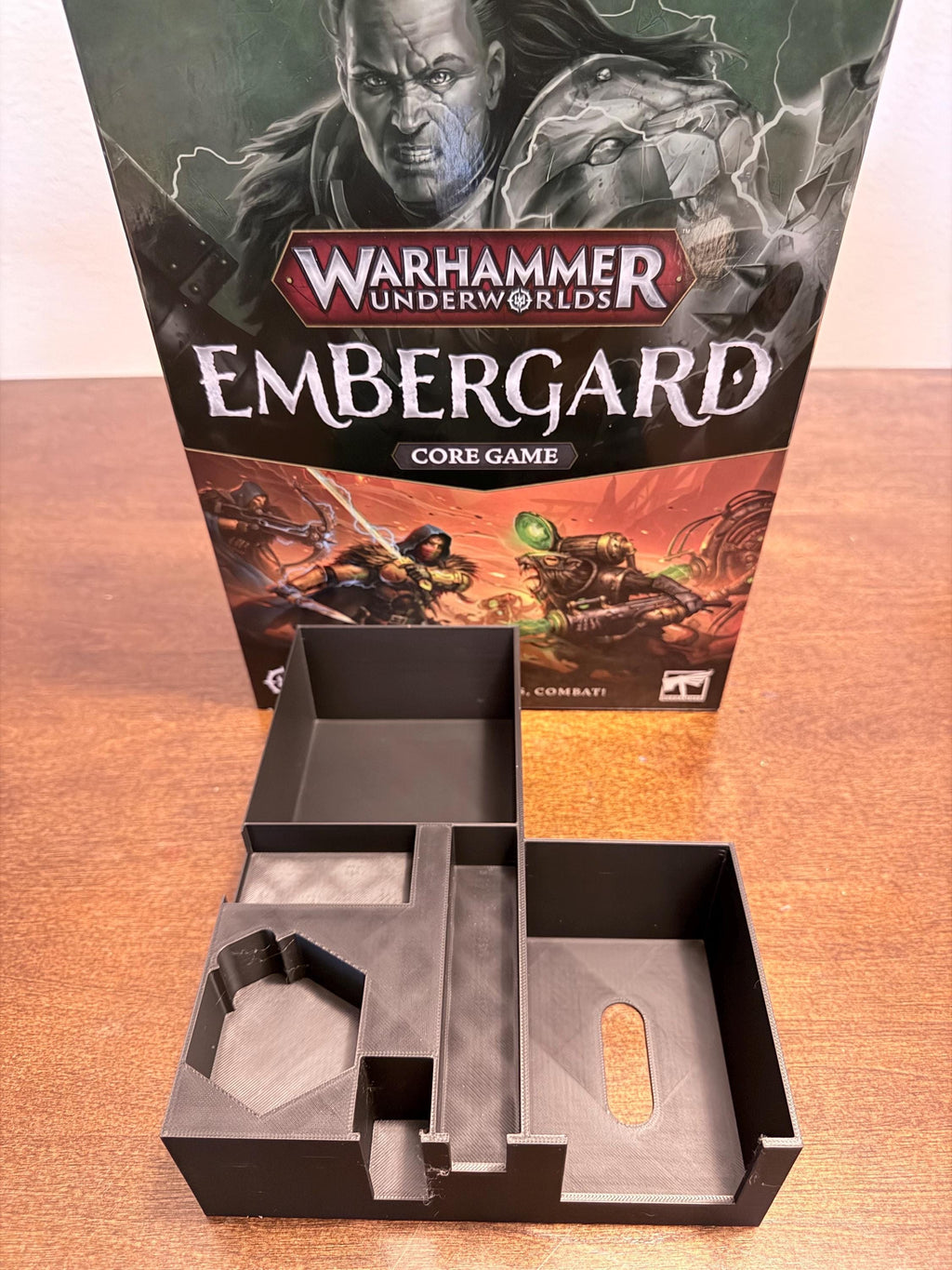 Underworlds embergard-Compatible Organizer Insert – Sleeved Deck Storage (With & Without Mini Slots)