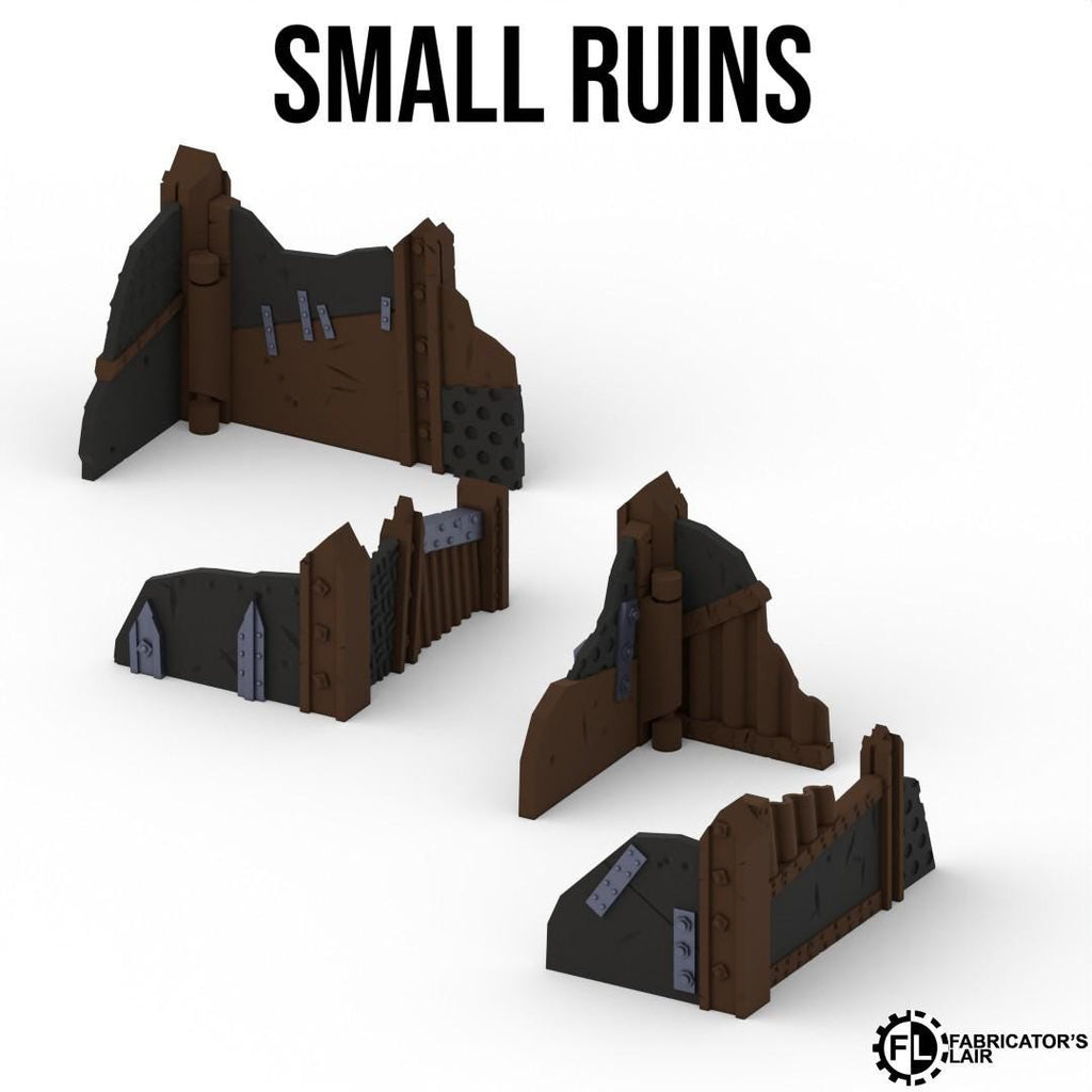 11th EDITION  full table Foldable Orc core Terrain set  *PHYSICAL PRINTS*