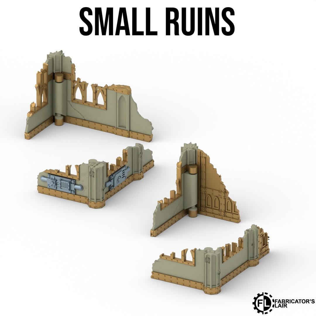 11th EDITION full table Foldable Gothic core Terrain set  *PHYSICAL PRINTS*
