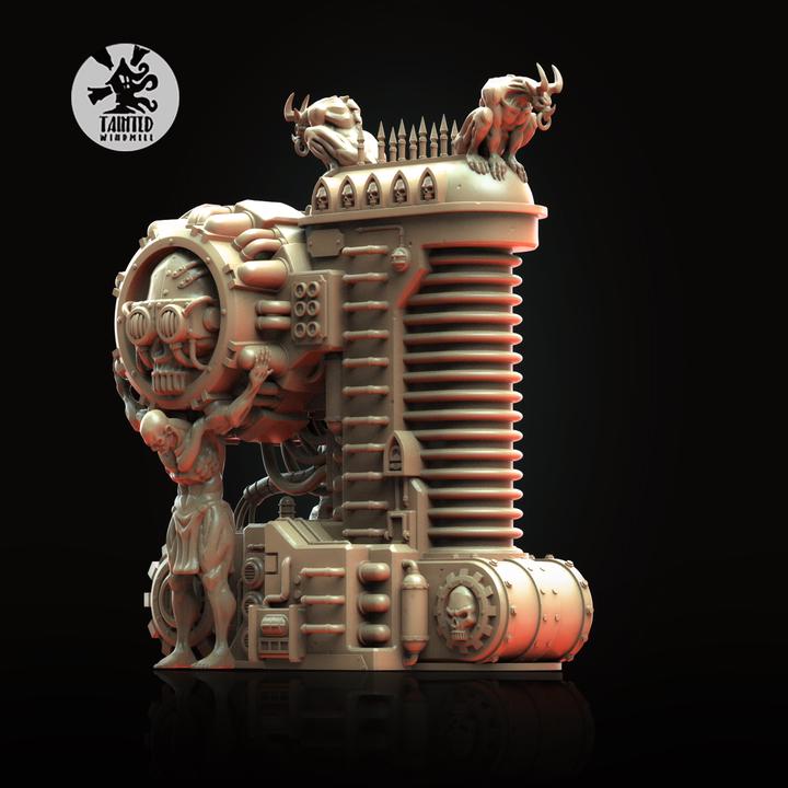 Modular Plasma Generator Terrain | Gothic Industrial Sci-Fi Wargaming Scenery