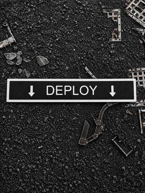 11th Edition Deployment Zone Markers for Tabletop Wargaming | DEPLOY Direction Markers | 3D Printed Gaming Accessory | Multiple Colors