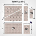 11th EDITION Industrial Terrain Layouts *PHYSICAL PRINTS*
