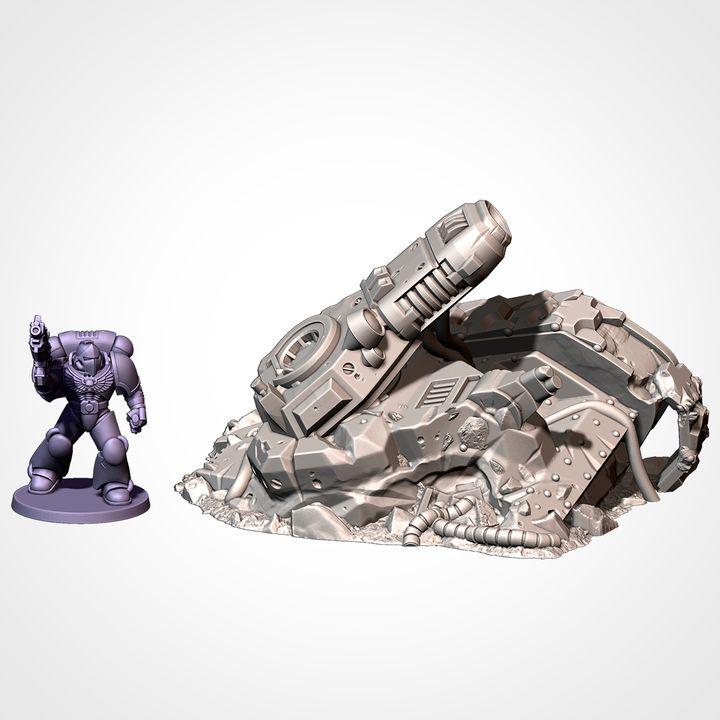 SC-FI Crashed Tanks for Wargaming