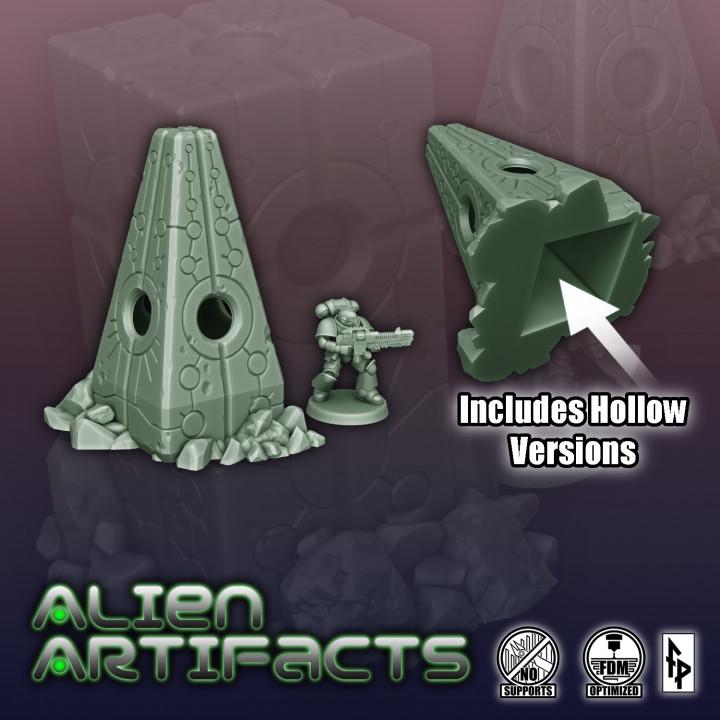 Sc-Fi Alien Artifacts for Wargaming
