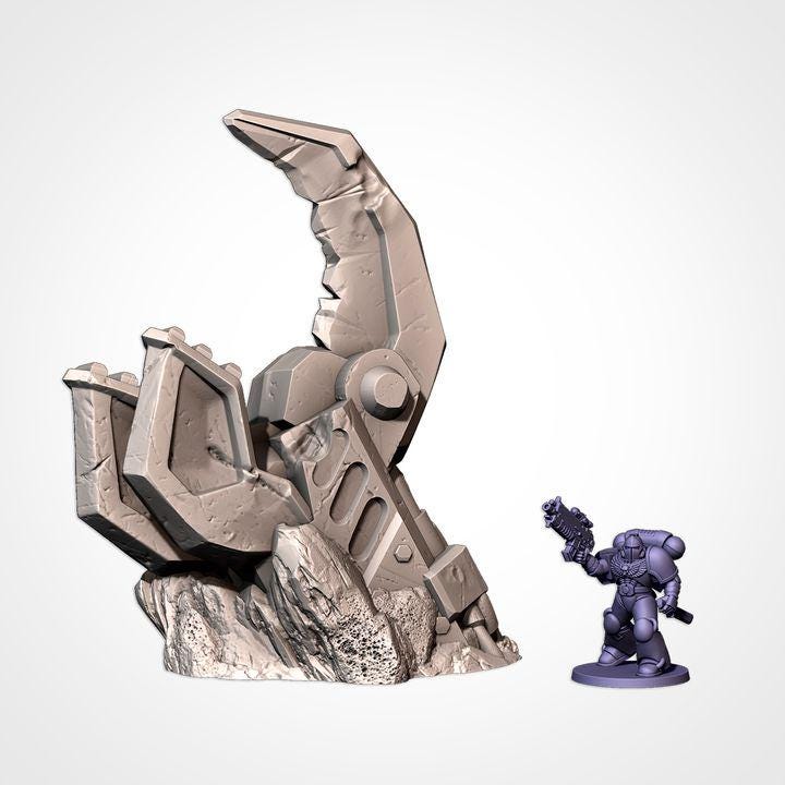 SC-FI Space Orc Monument