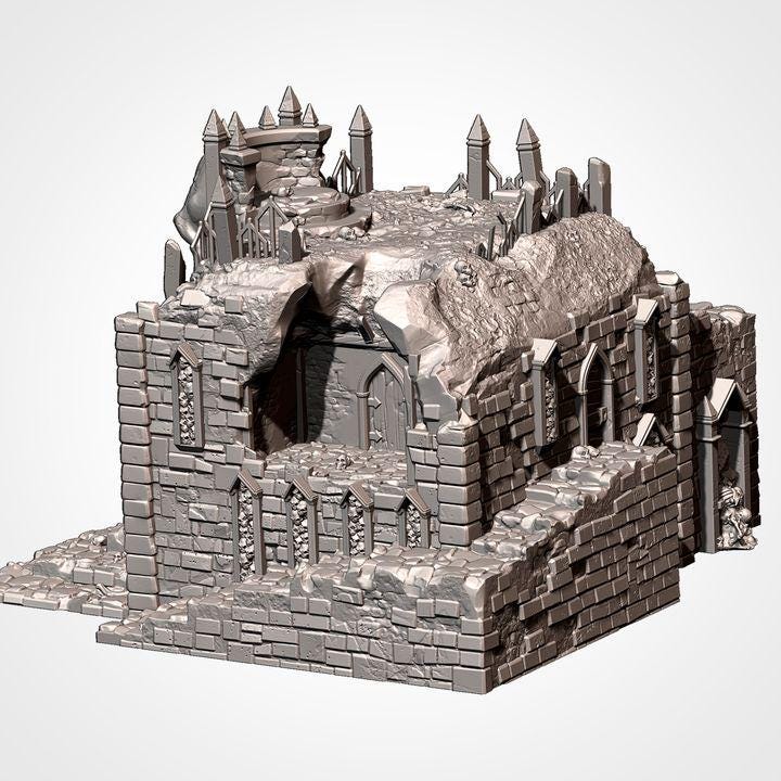 Skull Tomb for Fantasy Wargaming