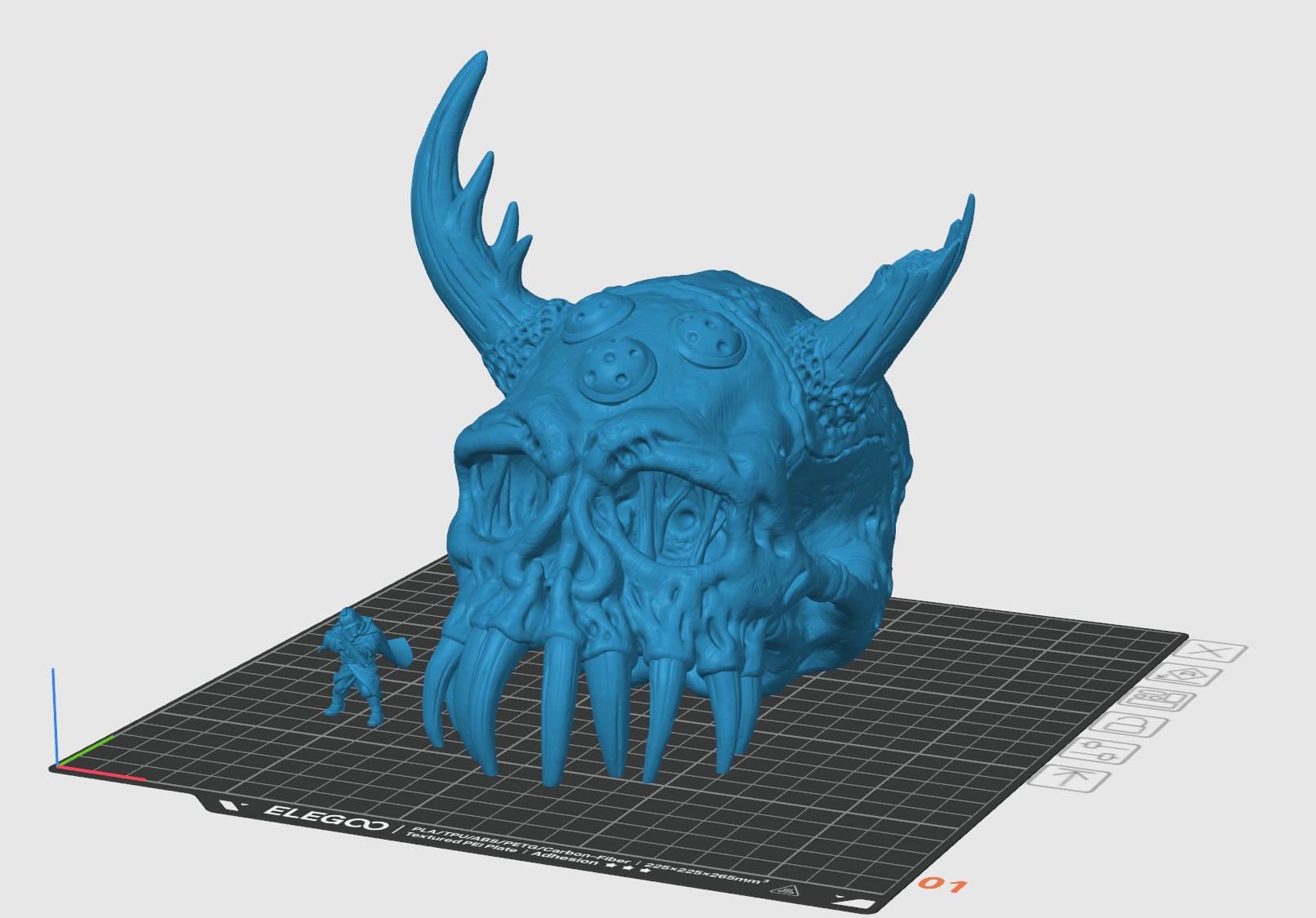Decaying Skulls for Tabletop gaming