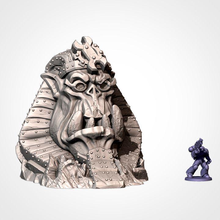SC-FI Space Orc Monument