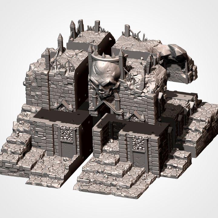 Skull Tomb for Fantasy Wargaming