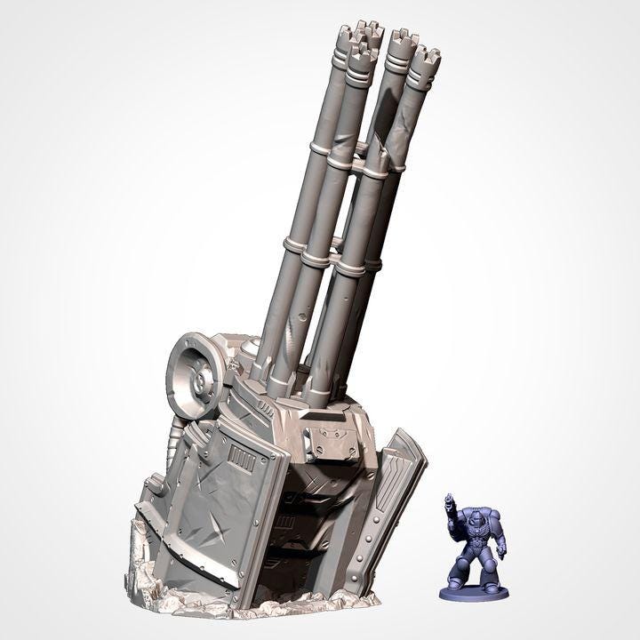 SC-FI Crashed Titan for Wargaming
