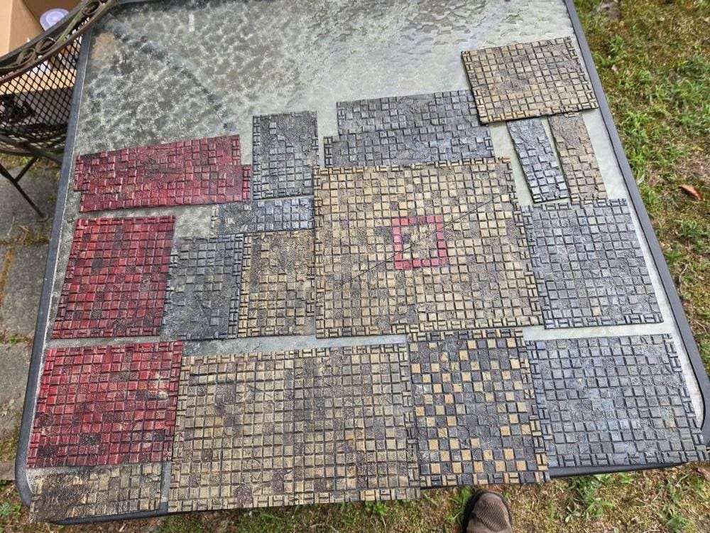 11th EDITION  Abandoned Ruins Terrain Layouts *PHYSICAL PRINTS*