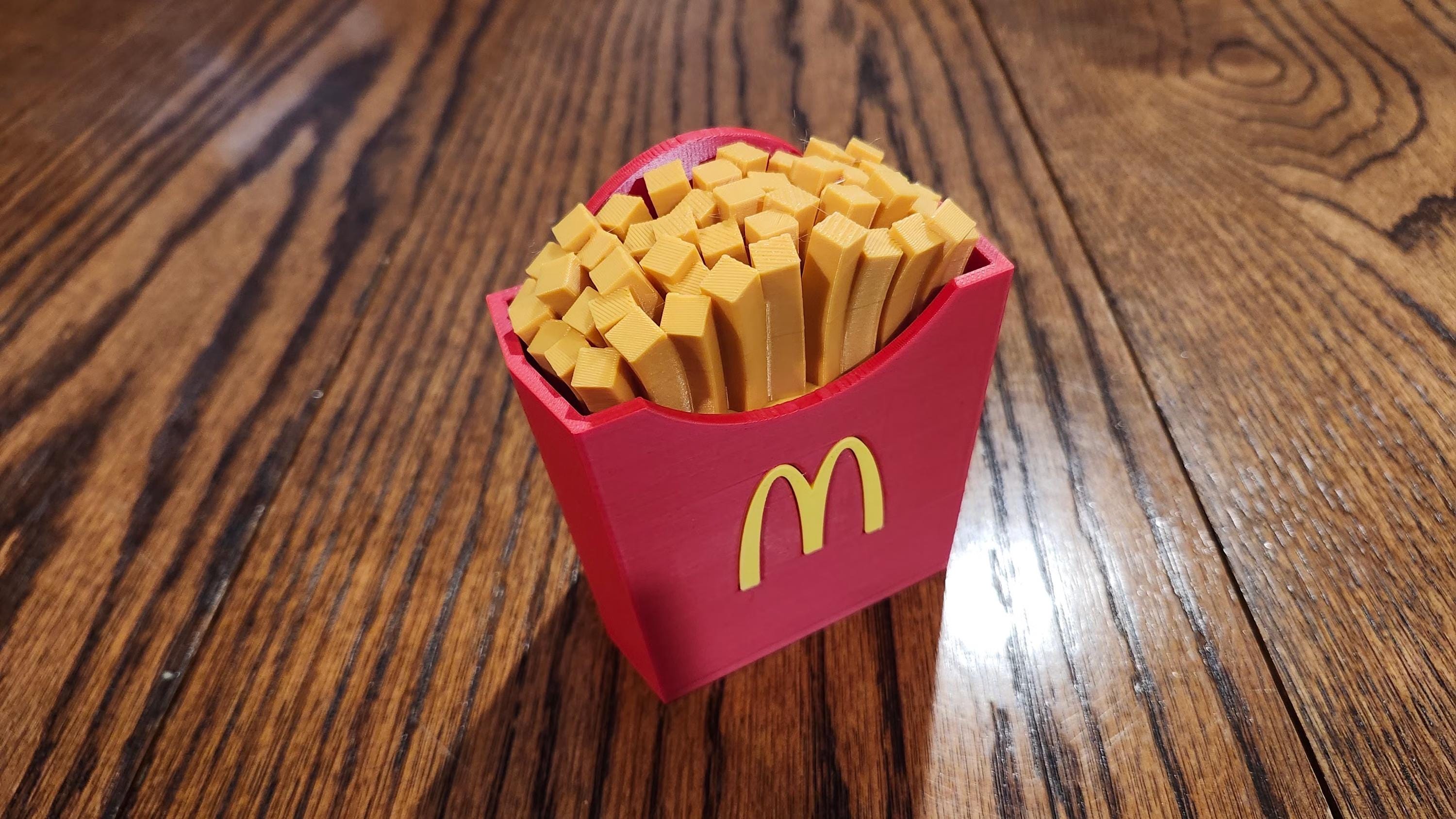 Big Mac Inspired Deck Box with Token Box and Divider | 3D Printed MTG Commander Deck Box | TCG Card Storage & Gaming Accessory