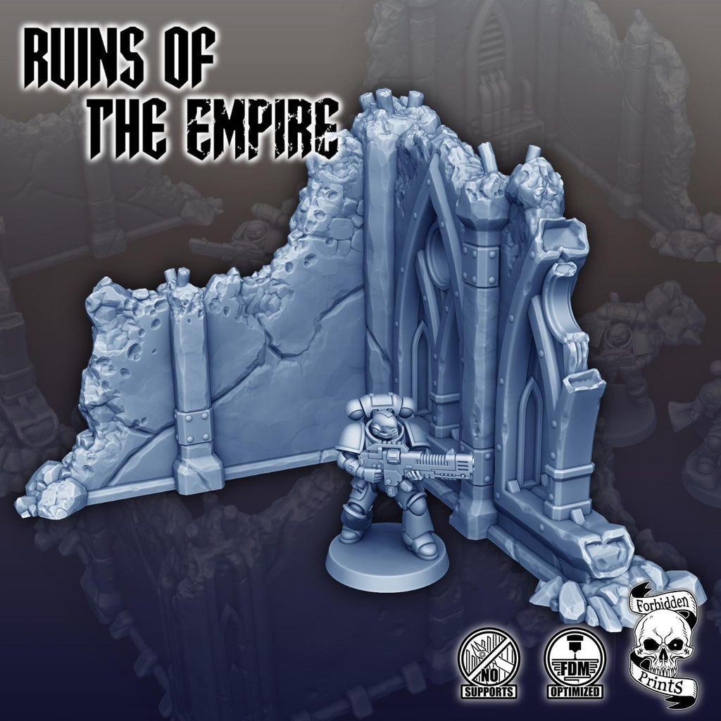 SC-FI Futuristic Wargaming Scatter Terrain