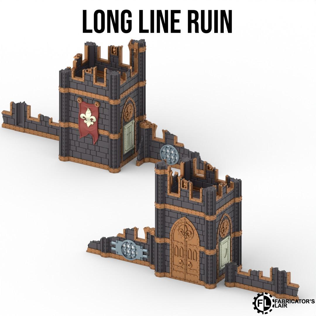 11th EDITION full table  Foldable Battle Nun  Terrain set  *PHYSICAL PRINTS*