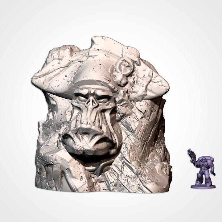 SC-FI Space Orc Monument