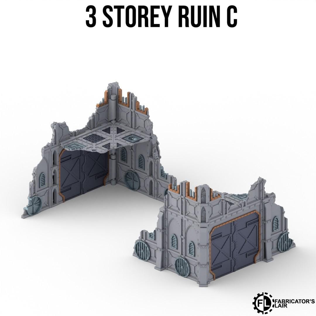 11th EDITION full table  Foldable Armored Core  Terrain set  *PHYSICAL PRINTS*