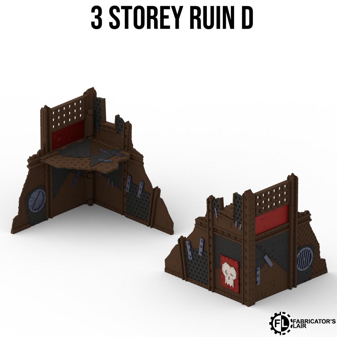 11th EDITION  full table Foldable Orc core Terrain set  *PHYSICAL PRINTS*