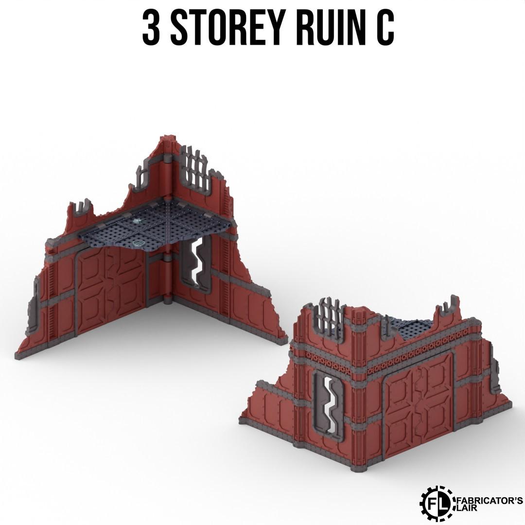 11th EDITION full table  Foldable Industrial Core  Terrain set  *PHYSICAL PRINTS*