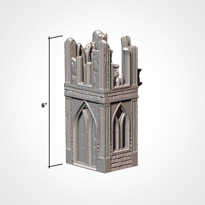 11th EDITION ready  Abandoned City Terrain set  *PHYSICAL PRINTS*