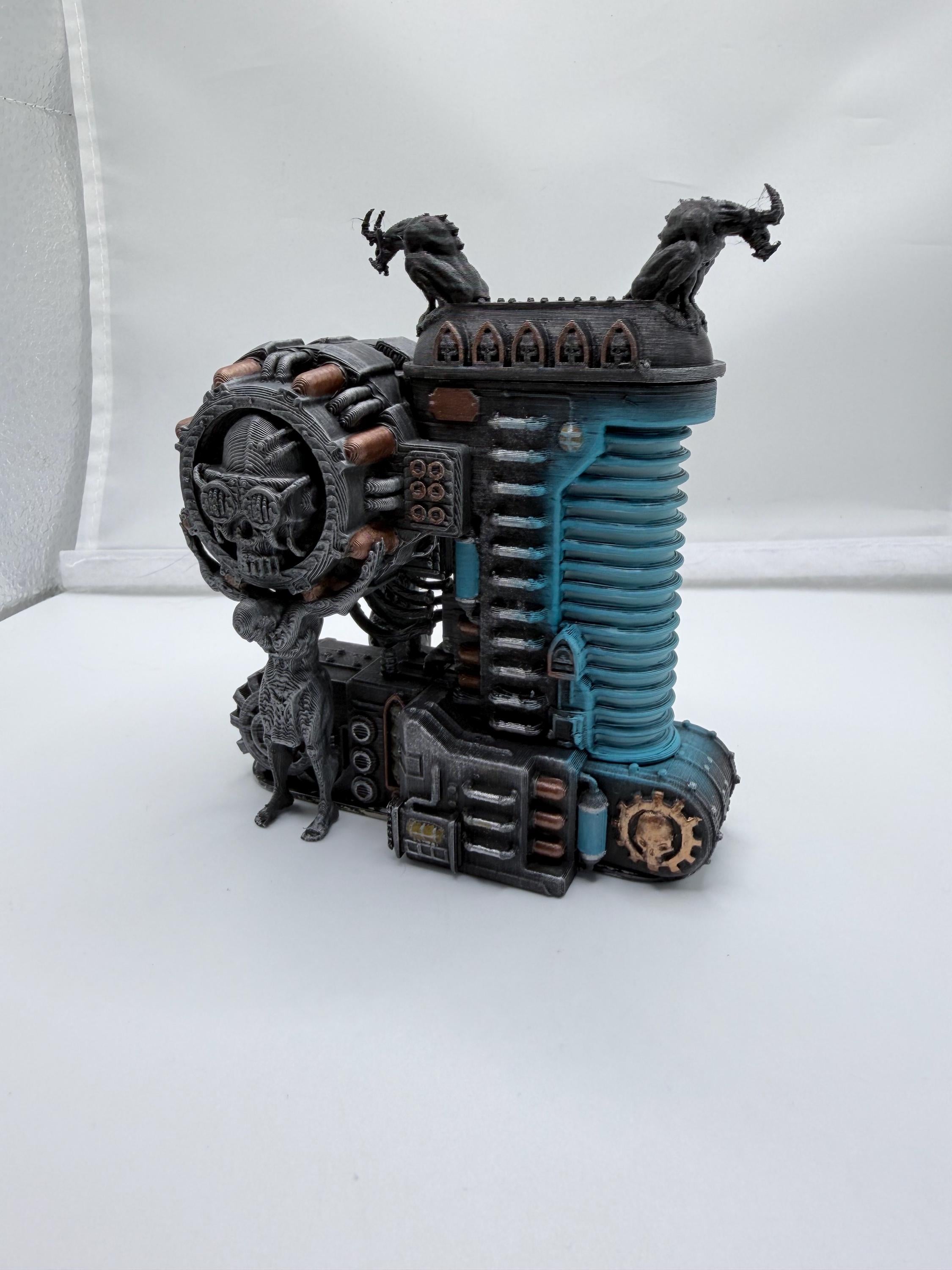 Modular Plasma Generator Terrain | Gothic Industrial Sci-Fi Wargaming Scenery