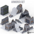 11th EDITION full table  Foldable Armored Core  Terrain set  *PHYSICAL PRINTS*