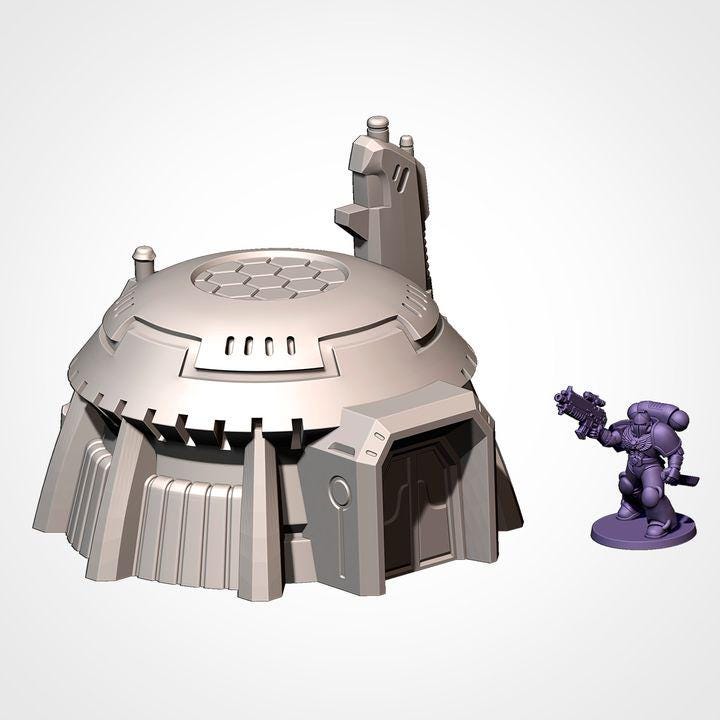 SC-FI Buildings for Wargaming