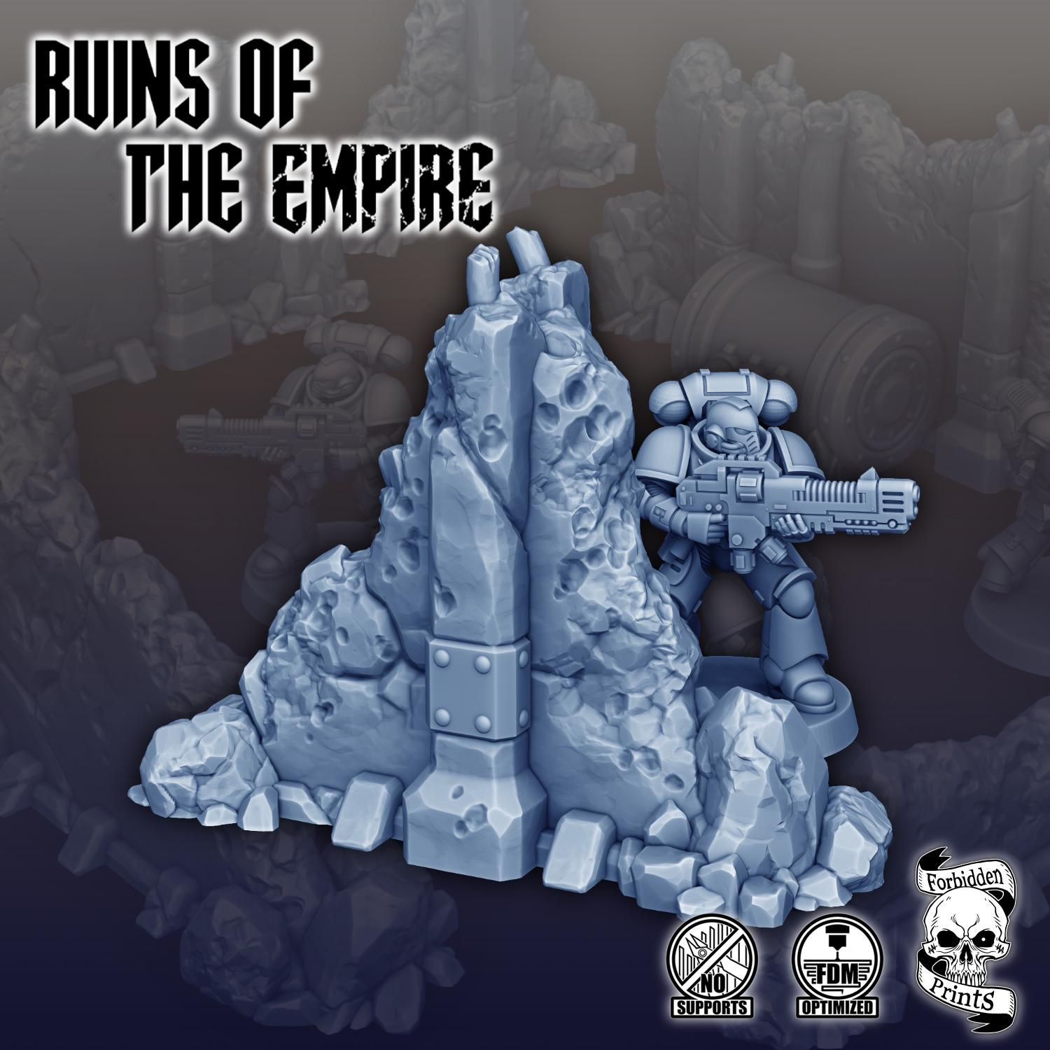 SC-FI Futuristic Wargaming Scatter Terrain