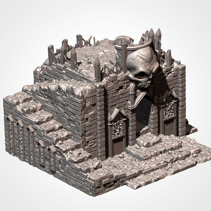 Skull Tomb for Fantasy Wargaming