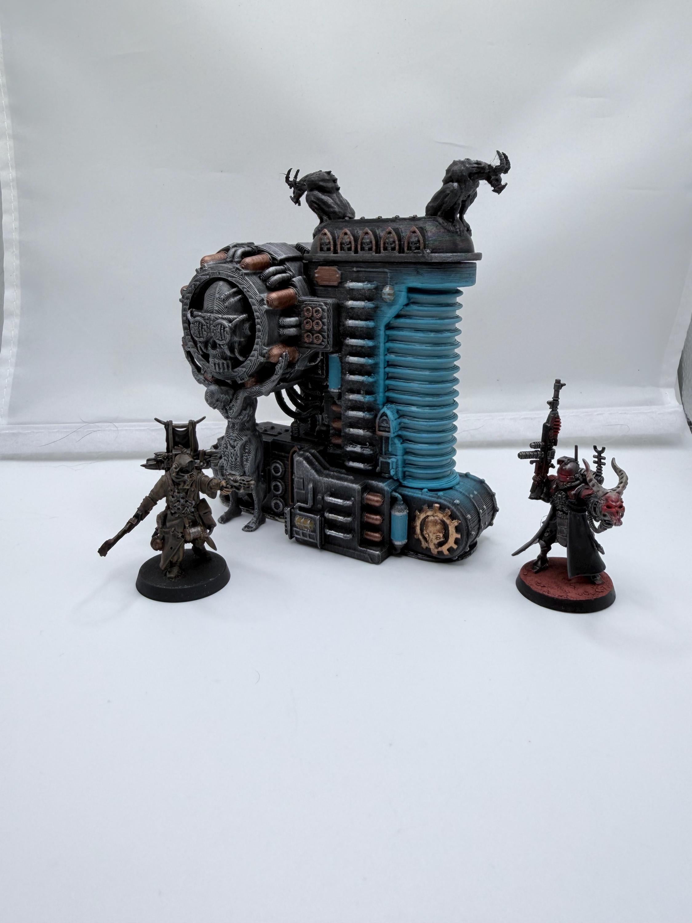 Modular Plasma Generator Terrain | Gothic Industrial Sci-Fi Wargaming Scenery