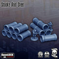 Smoke & Steel Industrial Scatter Terrain | Sci-Fi Wargaming Scenery (28mm-32mm) 11th Edition Terrain