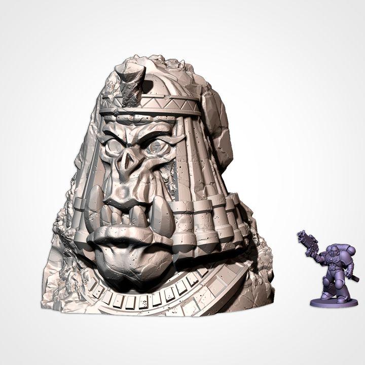 SC-FI Space Orc Monument