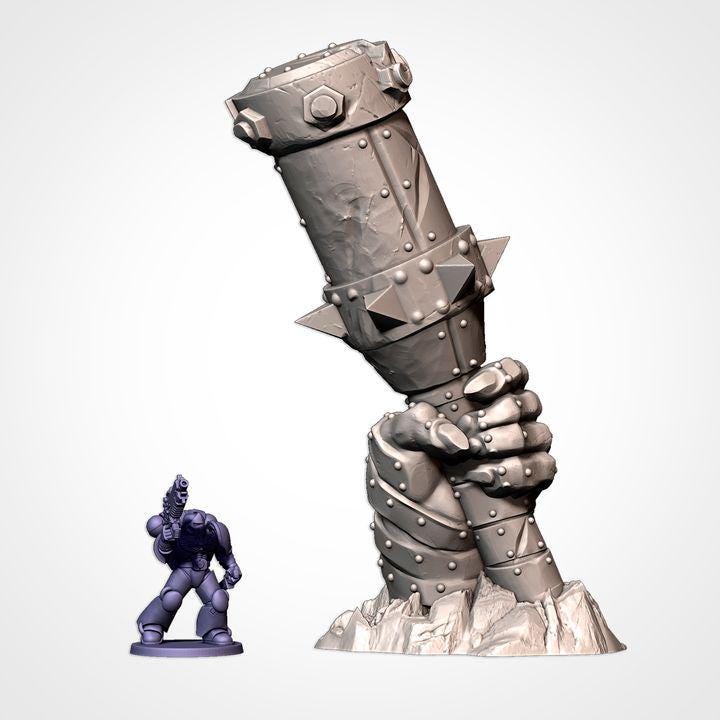 SC-FI Space Orc Monument