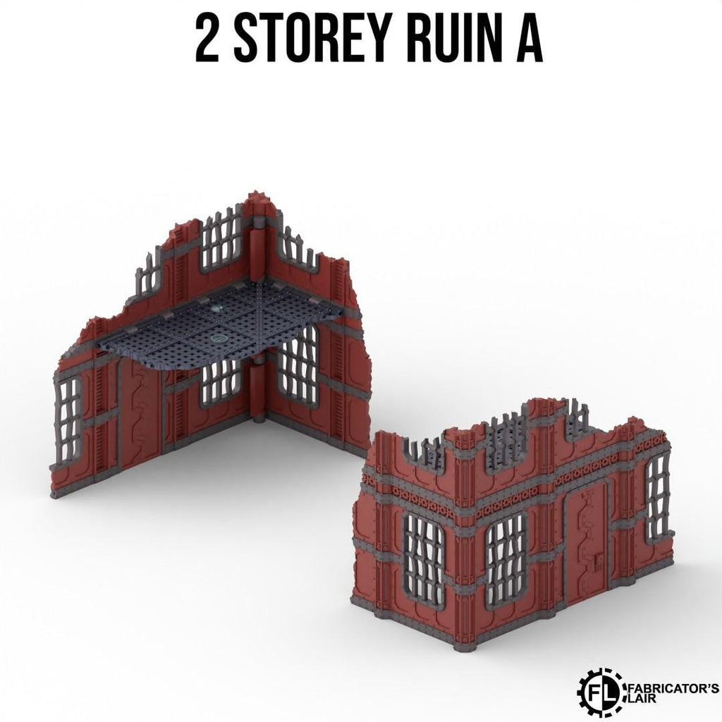 11th EDITION full table  Foldable Industrial Core  Terrain set  *PHYSICAL PRINTS*