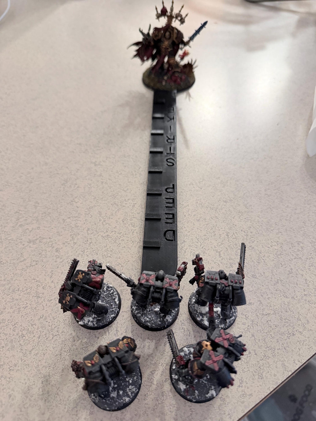 3D printed 9 inch Deep Strike Marker for Wargamming