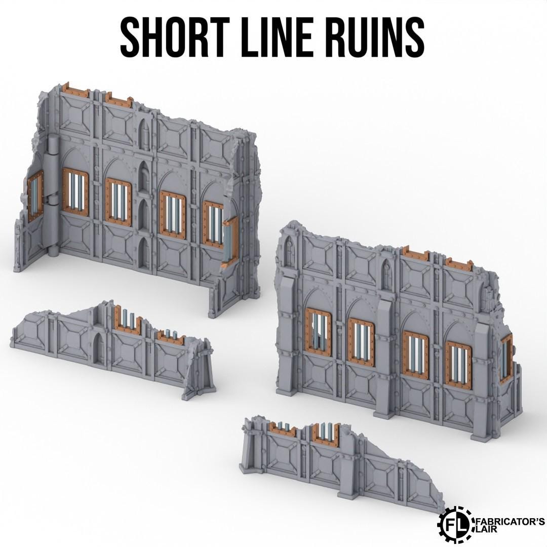 11th EDITION full table  Foldable Armored Core  Terrain set  *PHYSICAL PRINTS*