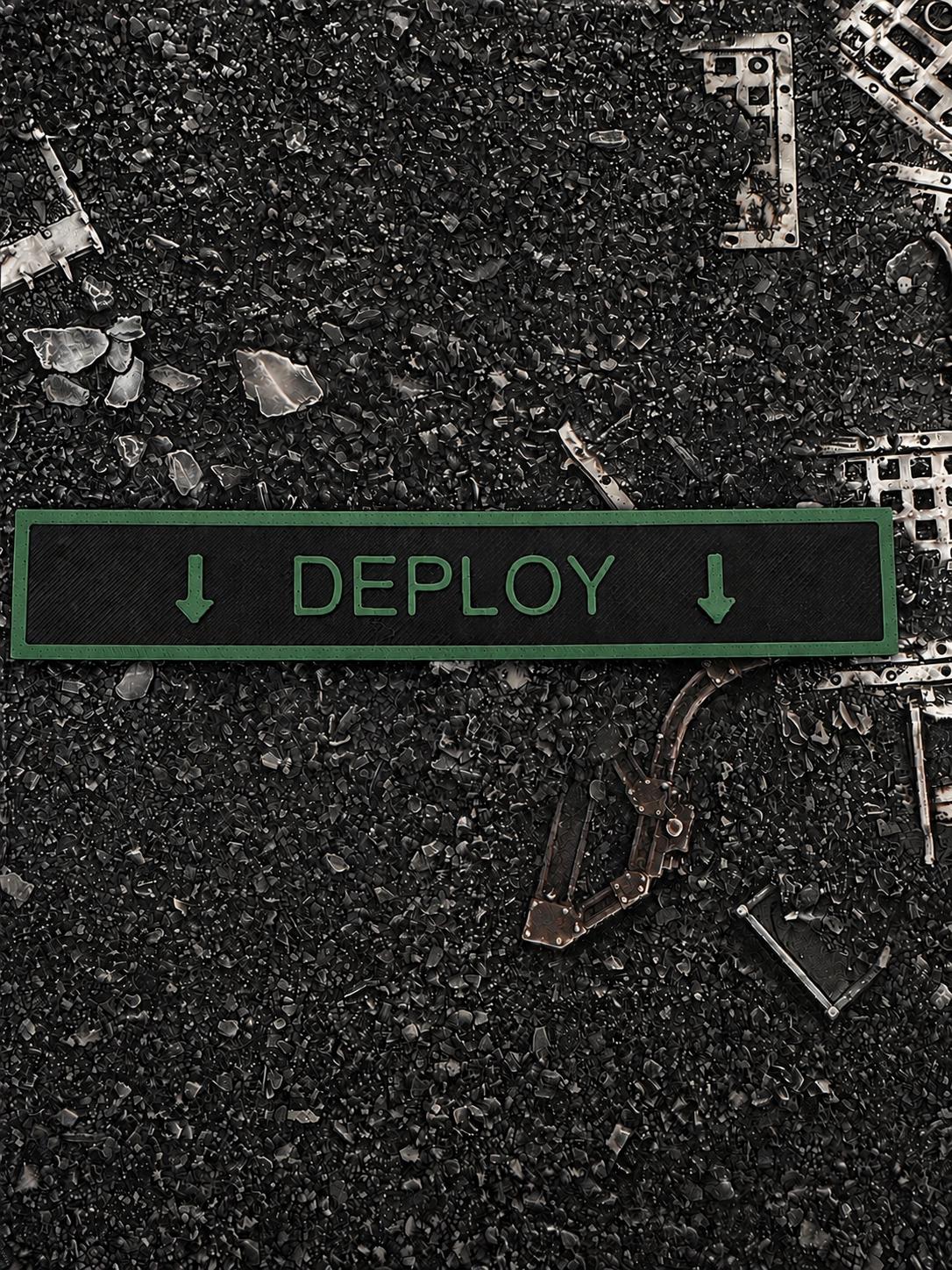 11th Edition Deployment Zone Markers for Tabletop Wargaming | DEPLOY Direction Markers | 3D Printed Gaming Accessory | Multiple Colors