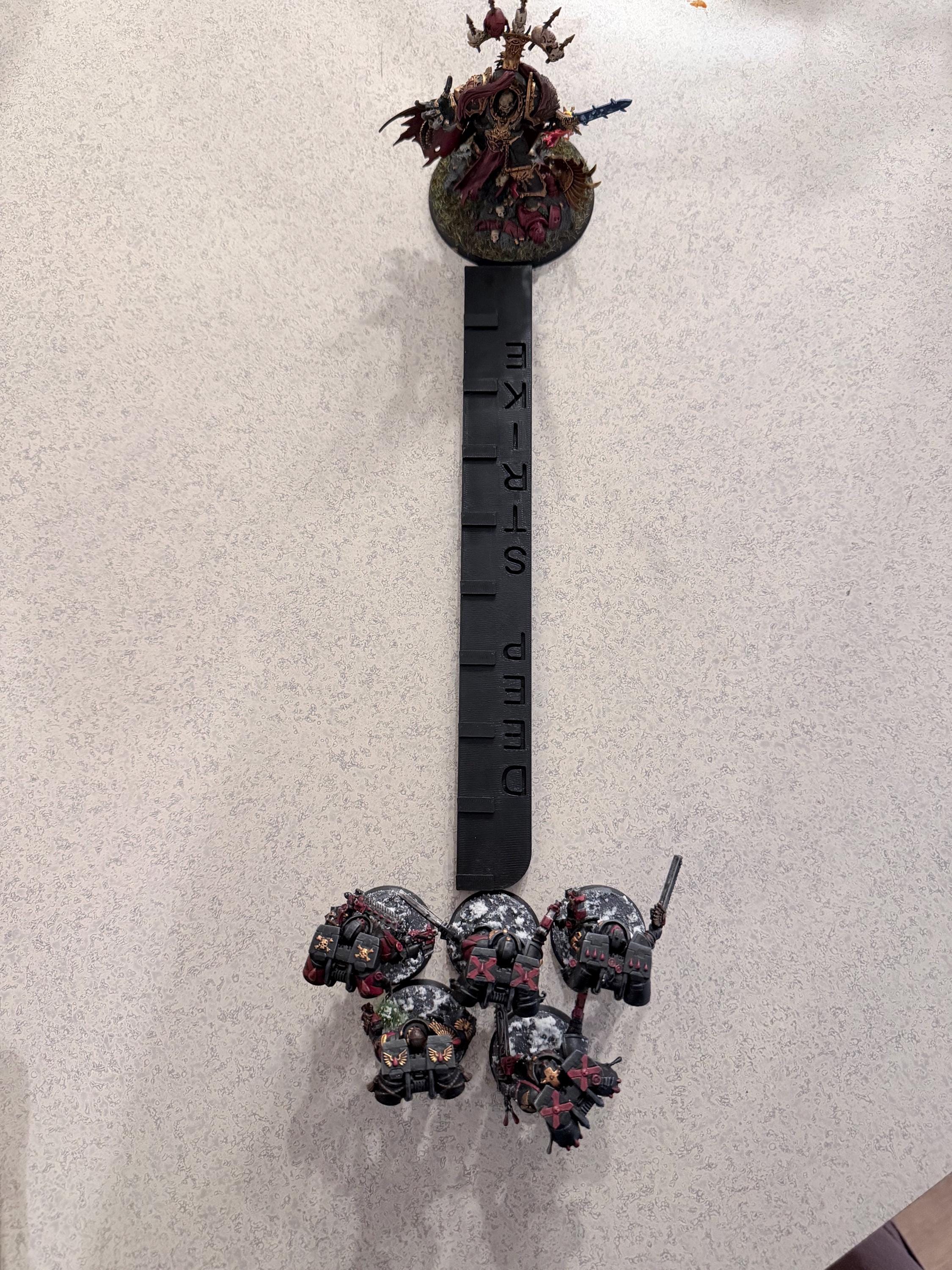 3D printed 9 inch Deep Strike Marker for Wargamming
