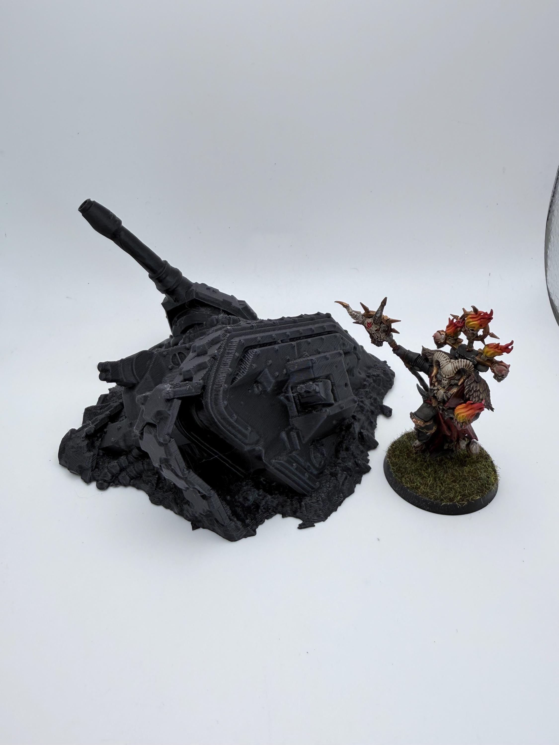 SC-FI Crashed Tanks for Wargaming