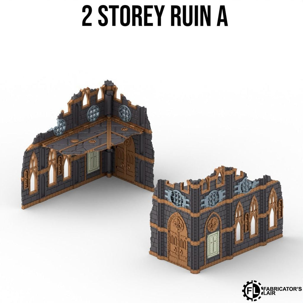 11th EDITION full table  Foldable Battle Nun  Terrain set  *PHYSICAL PRINTS*